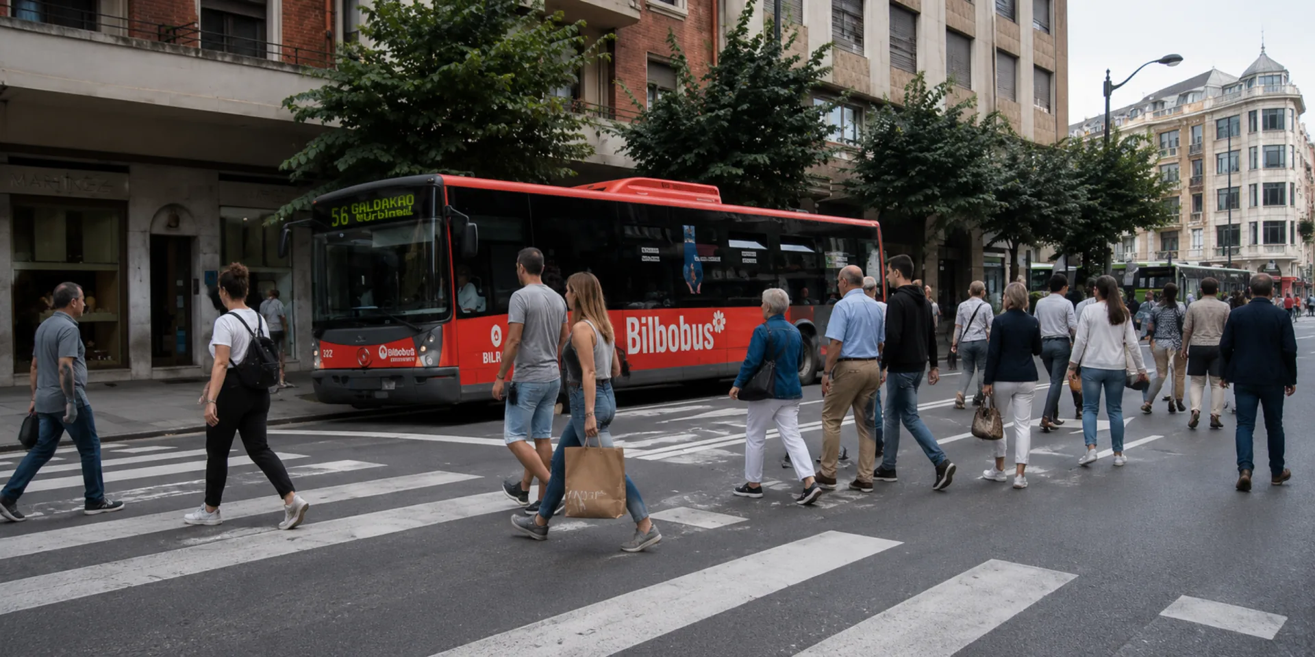 The Bilbao Night Bus, and the Square It All Runs Through